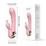 Rabbit Vibrator 10 Speed Strong Dildo G-spot Massager Vibration