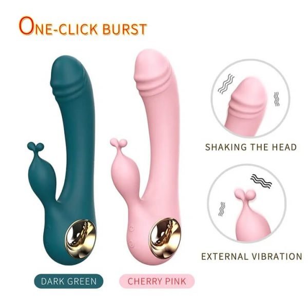 Rabbit Vibrator 10 Speed Strong Dildo G-spot Massager Vibration