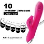 Rabbit Vibrator 10 Speed G Pot Clitoris Stimulation Massage