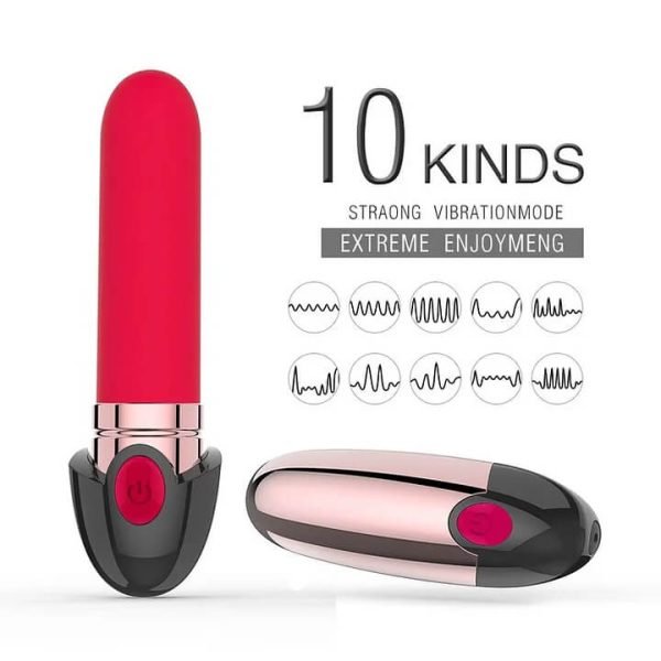 Female Lipstick Egg Skipping Wireless Powerful Vibration Masturbator Clitoris Fun