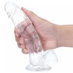 7.3-inch Transparent Dildo