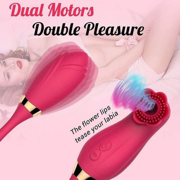 Powerful Clitoral Sucking Vibrator Rose Toy