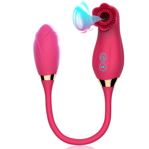 Powerful Clitoral Sucking Vibrator Rose Toy