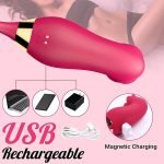 Powerful Clitoral Sucking Vibrator Rose Toy