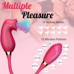 Powerful Clitoral Sucking Vibrator Rose Toy