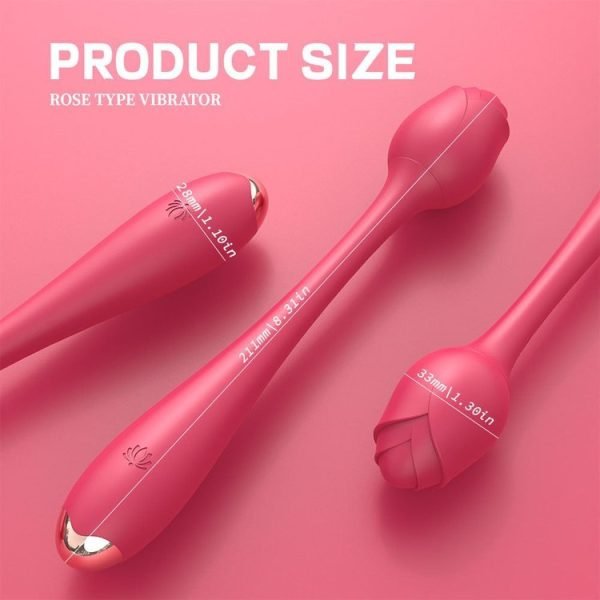 Rose Massage Vibrator Wand