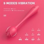 Rose Massage Vibrator Wand