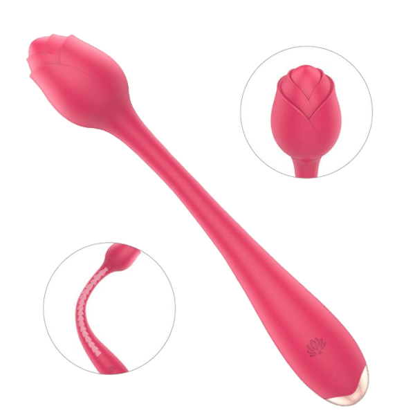 Rose Massage Vibrator Wand