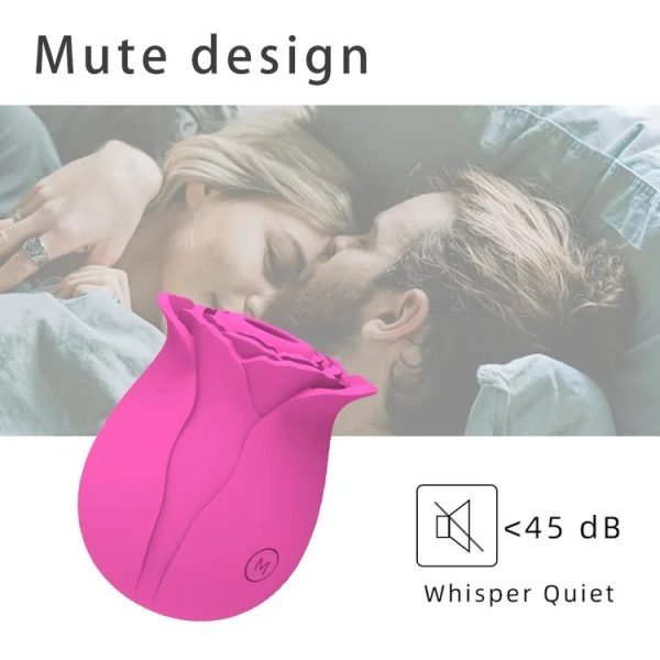 Rose Vibrator Delux With Multicolor