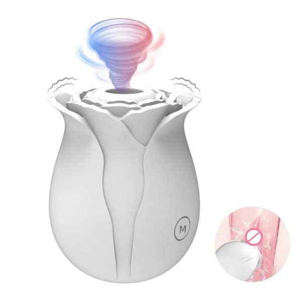 Rose Vibrator Delux With Multicolor