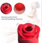 Rose Waterproof Sucking Lick Vibrator Sex Toys