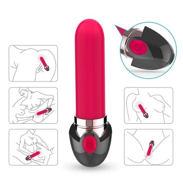 Female Lipstick Egg Skipping Wireless Powerful Vibration Masturbator Clitoris Fun