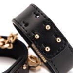 Luxury Portable 8 Pieces Leather Bondage Set Of Fun Tools Training Handcuffs Binding Adult Toy